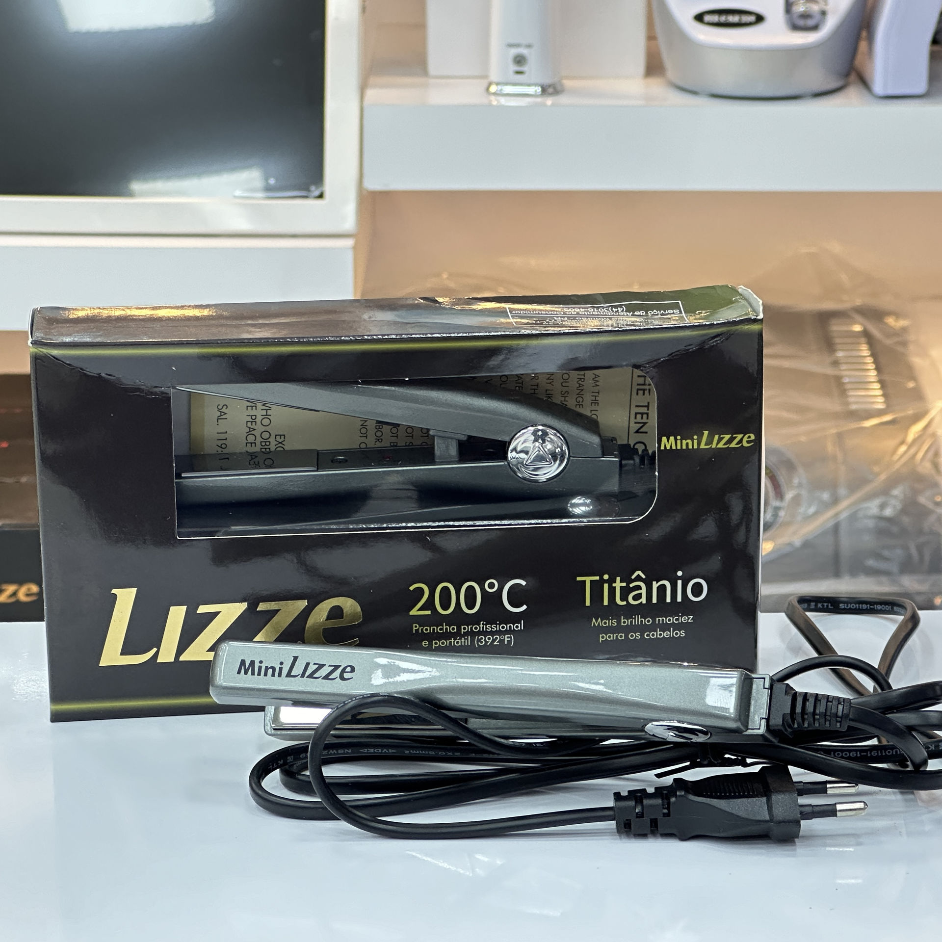 Lizze Mini Titanium Hair Straightener - اتو مو مینی لیز اکستریم اورجینال