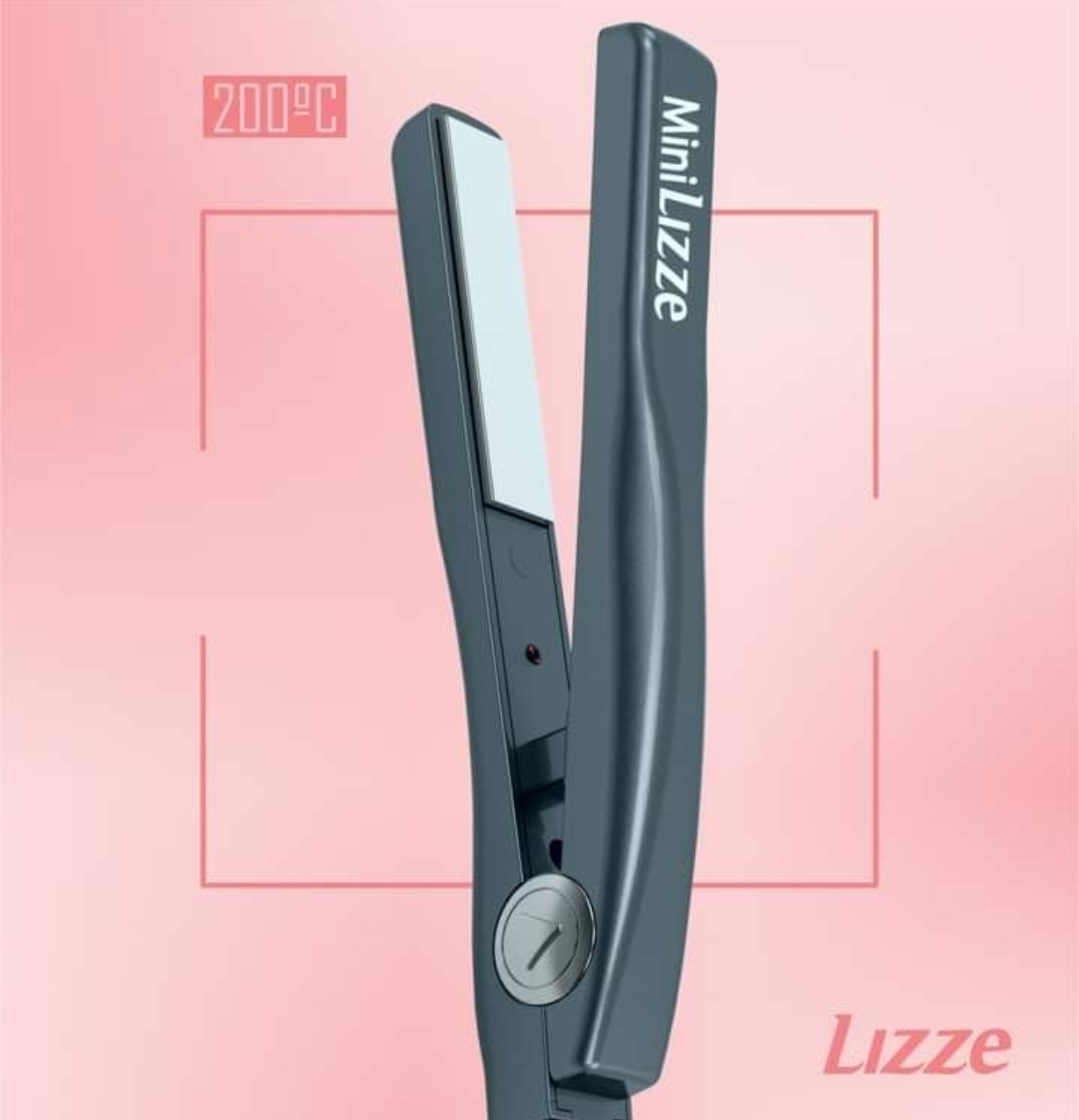 Lizze Mini Titanium Hair Straightener - اتو مو مینی لیز اکستریم اورجینال