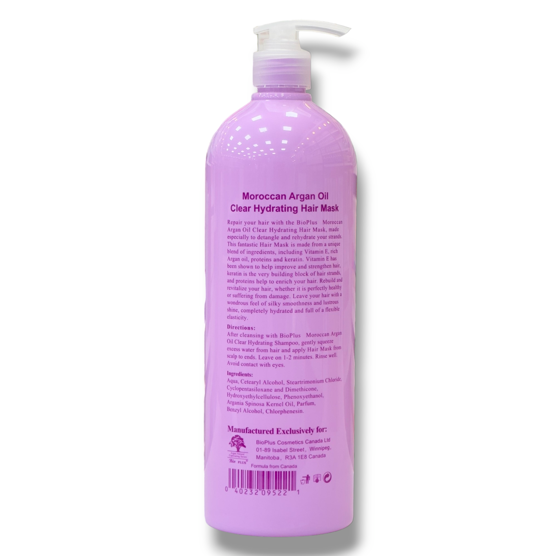 ماسک مو آرگان بیو پلاس ۱۰۰۰ میلی لیتر BIO PLUS