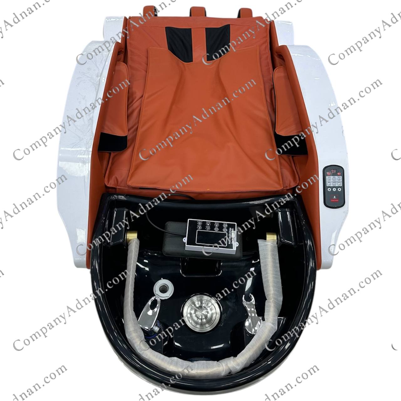 تخت شست‌وشو و ماساژور دار اسکالپ M9 مخصوص هیر اسپا و اسکالپ تراپی | M9 Scalp Massager Shower Bed for Hair Spa and Scalp Therapy