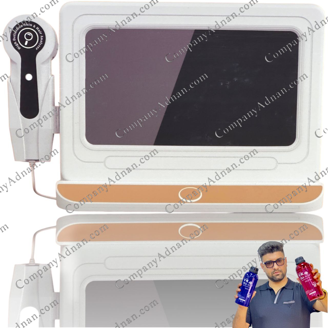 دستگاه آنالیز پوست و مو 10 اینچ لیز - 10 Inch Liz Skin and Hair Analyzer