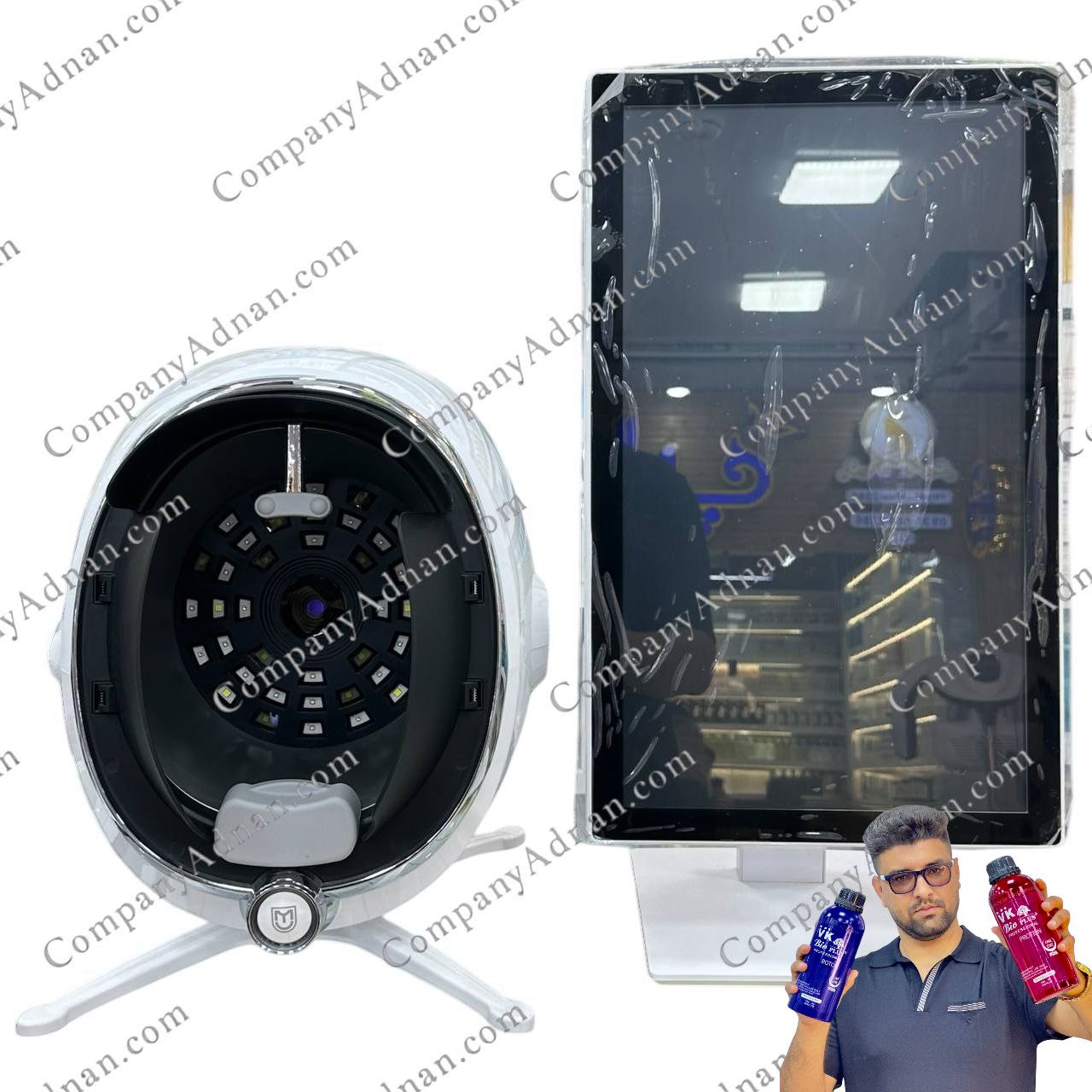 دستگاه آنالیز پوست بیت موجی هوشمند - Bitmoji AI Skin Analyzer Machine 2025