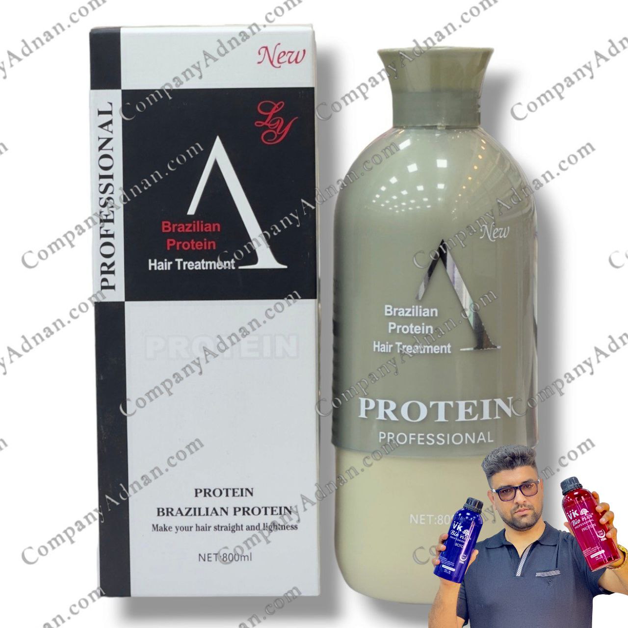 پروتئین مو برزیلی A سیلور Silver A Brazilian Protein حجم 800 میل