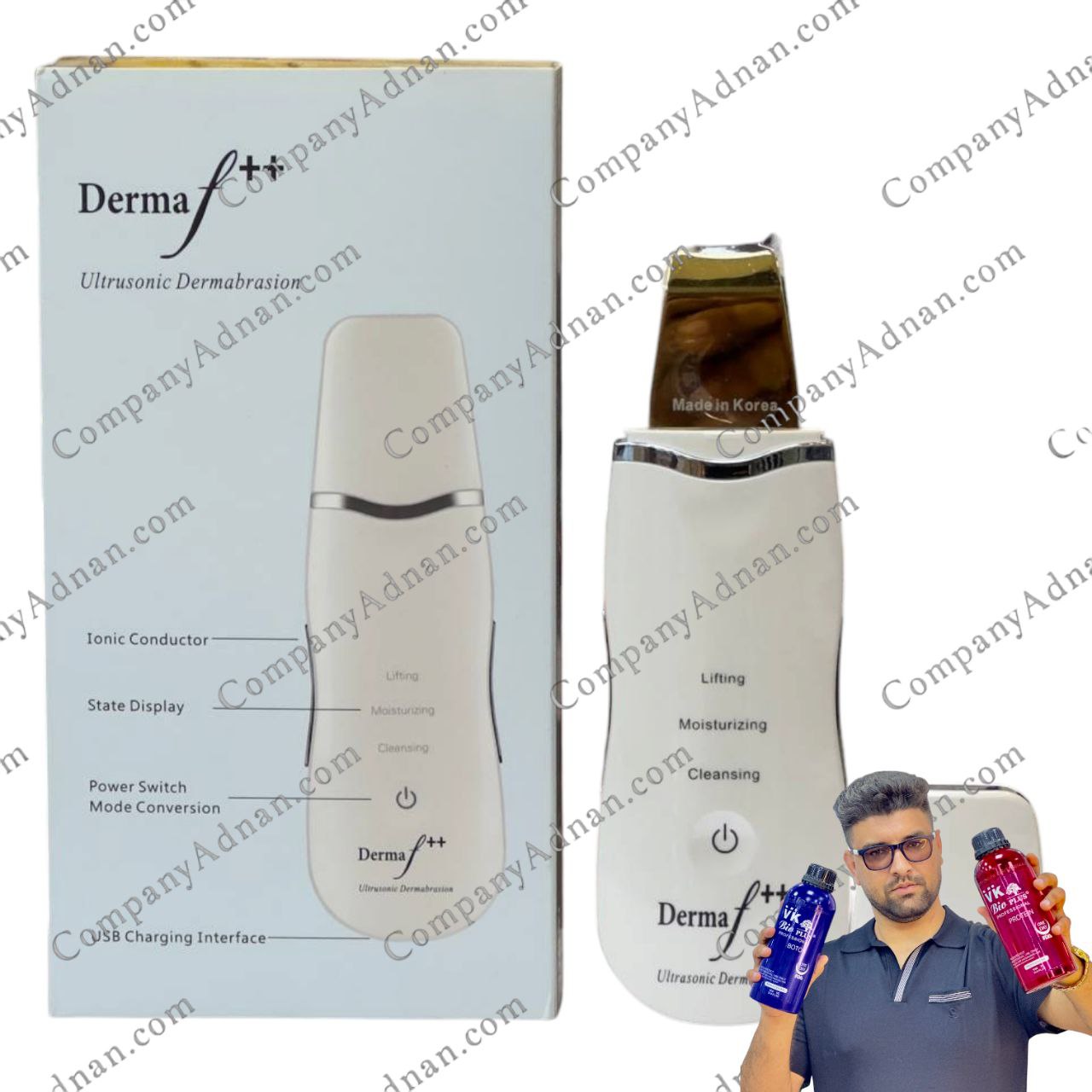 درمااف دبل پلاس تیغه گلد کره ای اصل