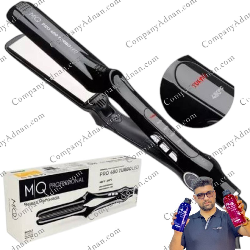 اتو مو ام کیو پرو ۴۸۰ توربو مخصوص کراتین - MQ Professional 480 Turbo Titanium Hair Straightener