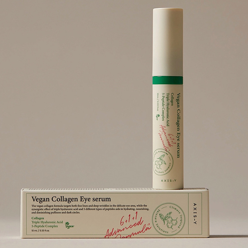 سرم ضد چروک و روشن کننده دور چشم کلاژن اکسیس وای Axis-Y Vegan Collagen Eye Serum