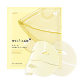 ماسک ورقه ای کوجیک اسید و زرد چوبه مدی کیوب Medicube روشن کننده