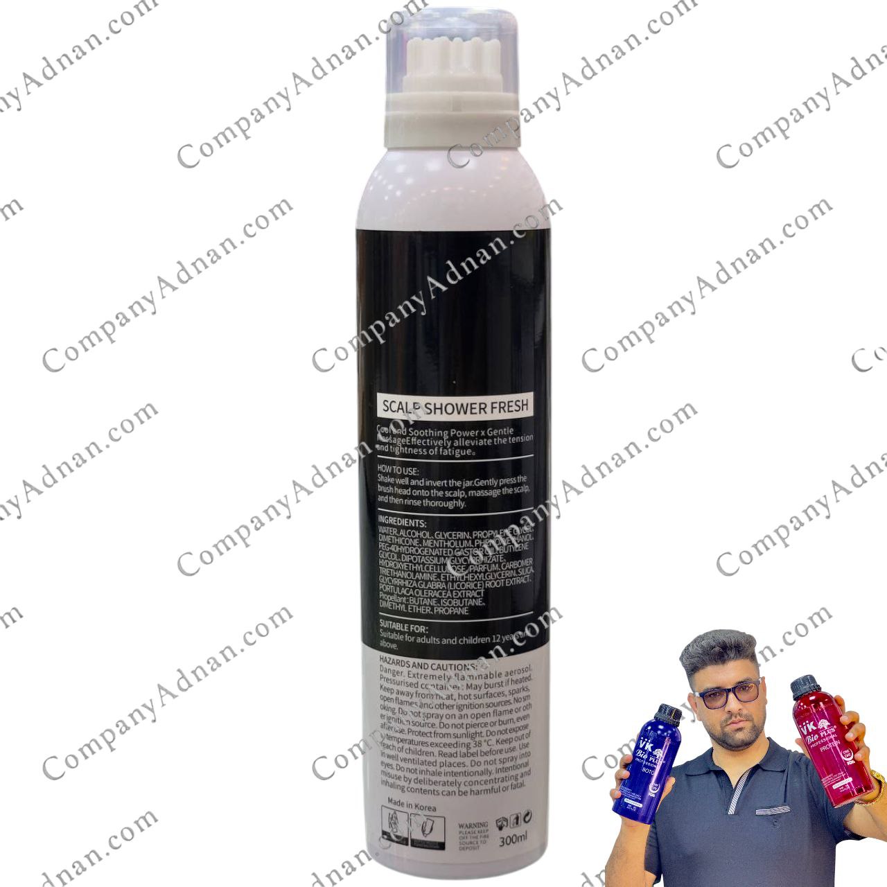 کربوکسی مو کامازو 300 میل کره‌ای – Kamazo HR3 Matrix Carboxy Scalp Refresher