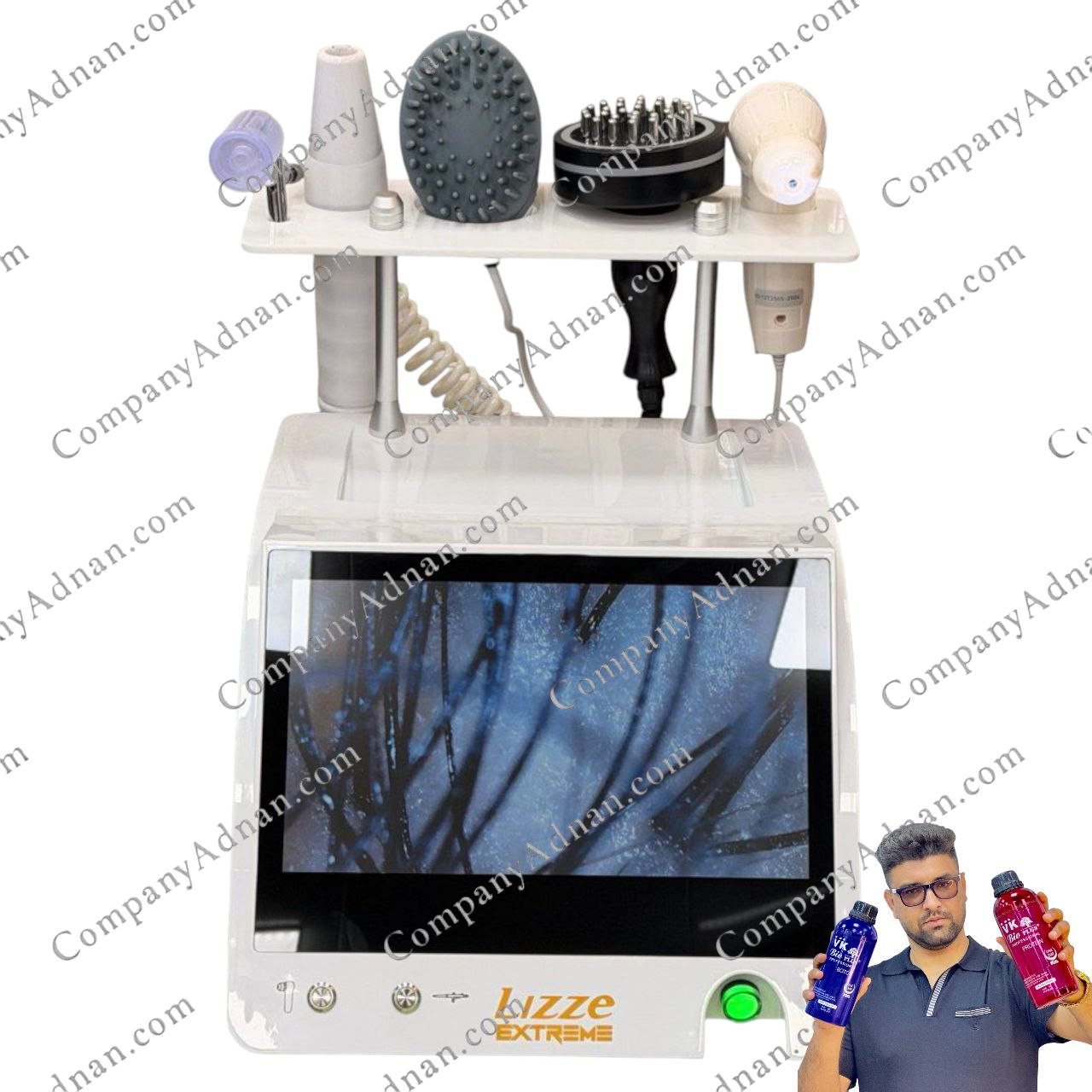 دستگاه اسکالپ سر 5 کاره لیز اکستریم - Lizze Extreme 5-in-1 Scalp Device