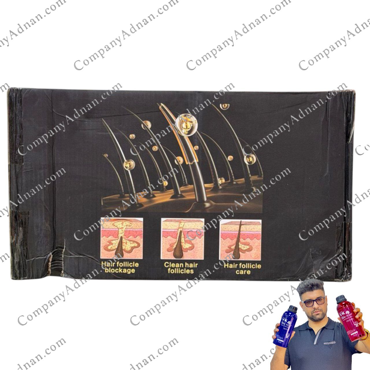 دستگاه اسکالپ ۵ کاره لیز اکستریم نیو فیس ۲۰۲۶ جهت درمان تخصصی پوست سر و مو از کمپانی عدنان | Lizze Extreme 5 in 1 Scalp and Hair Treatment Device 2026 by Company Adnan