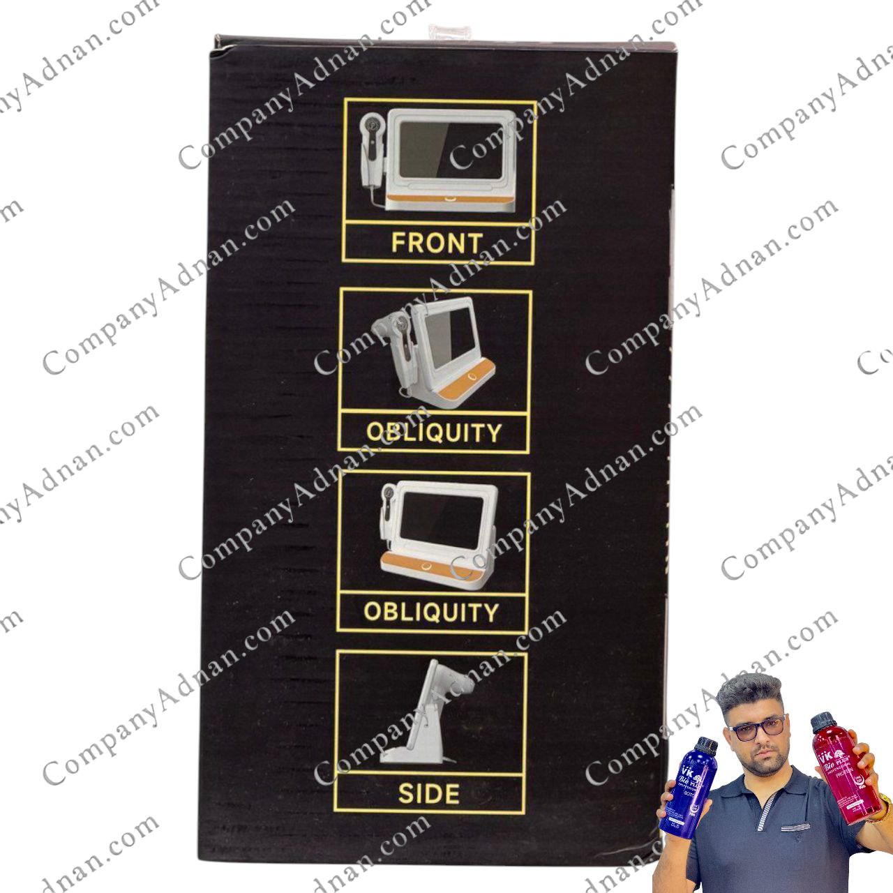 دستگاه آنالیز پوست و مو ۱۰ اینچ لیز نسخه عدنان دیزاین - Liz Skin Analyzer 10 inch Adnan Design