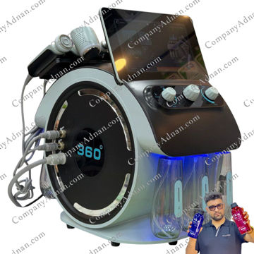 Hydrofacial 6 Function device – دستگاه هیدروفیشیال ۶ کاره برند 360 نسل جدید تجهیزات فیشیال