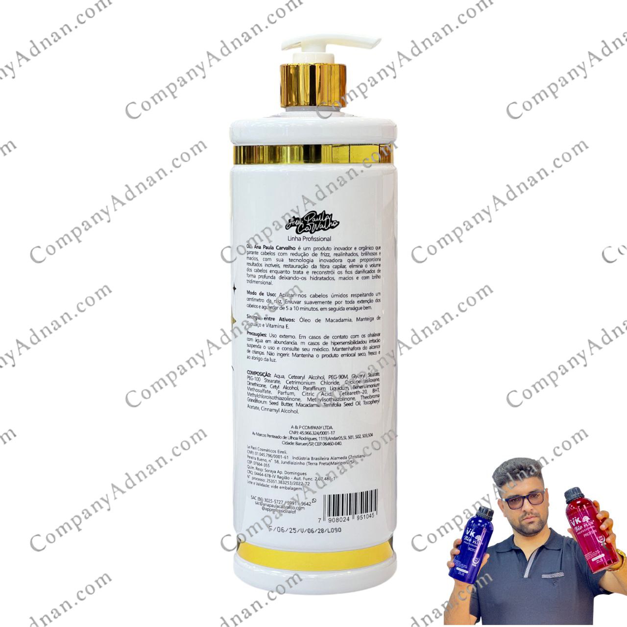 کراتین AP کازمتیکس سفید