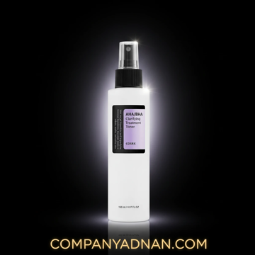 تونر لایه بردار و آبرسان پوست کلریفایینگ حاوی آ اچ آ و بی اچ آ کوزارکس