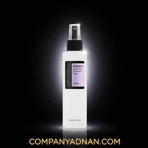 تونر لایه بردار و آبرسان پوست کلریفایینگ حاوی آ اچ آ و بی اچ آ کوزارکس