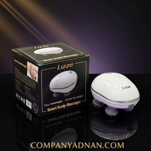 دستگاه ماساژور و اسکالپ سر لیز LIZZE مدل LZ-SCALP-LED635 (هوشمند دو زمانه – نور LED635 – پرتابل) | واردکننده مستقیم کمپانی عدنان قشم