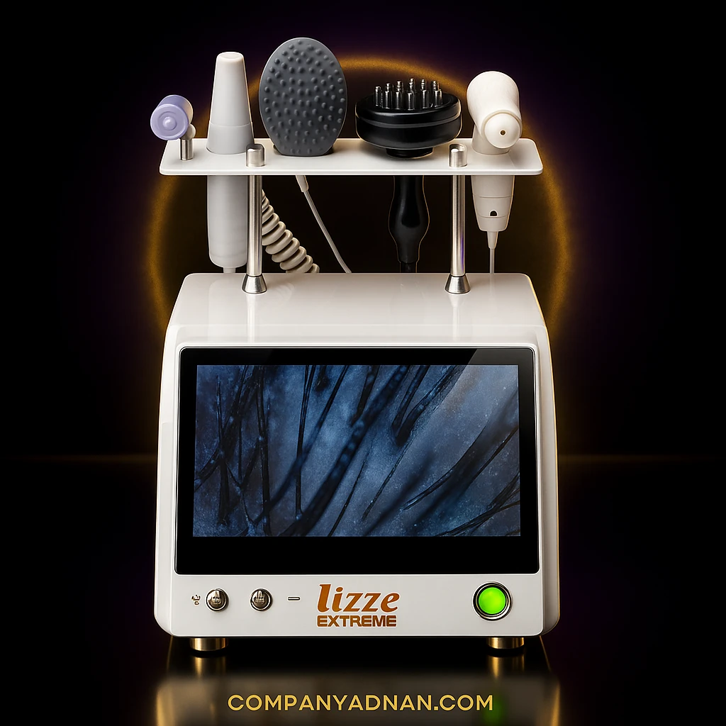 دستگاه اسکالپ سر 5 کاره لیز اکستریم - Lizze Extreme 5-in-1 Scalp Device