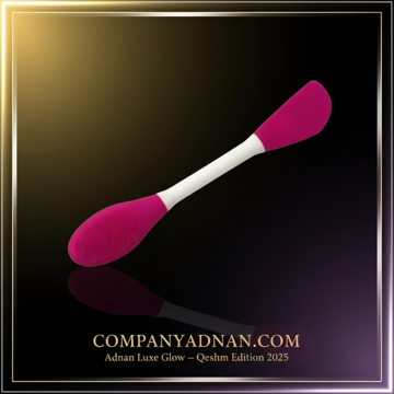 براش دو سر سیلیکونی – قلم ماسک پاکسازی اسکالپ - بنفش