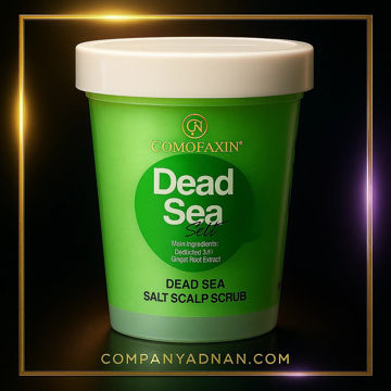 اسکراب سر نمک دریایی مرده برند موفاکسین نعناع