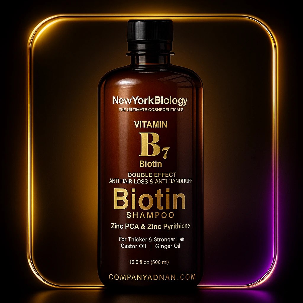 شامپو بیولوژی بیوتین نیویورک (ویتامینB7)