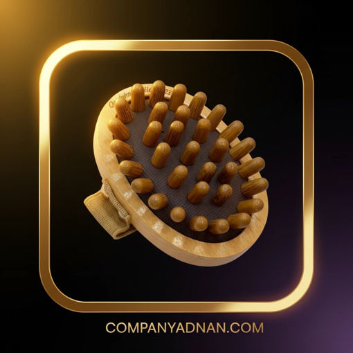 شانه ماساژ چوبی دستی ( عنکبوتی )