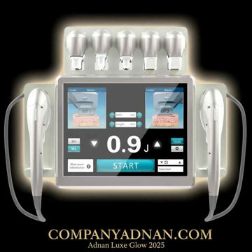 دستگاه هایفو 7 بعدی پلاس دو هندپیس صورت و بدن کمپانی عدنان قشم | 7D HIFU device plus two handpieces by Company Adnan Qeshm	