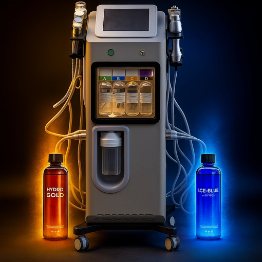 دستگاه سوپر فیشیال ۱۲ کاره موتور سنگین (Super Facial) گرید A - مدل ۲۰۲۵