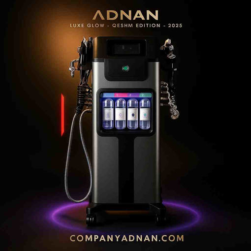 دستگاه سوپر فیشیال ۹ کاره لیز (Lizze) - مدل نیوفیس با ماسک LED (موتور سنگین)