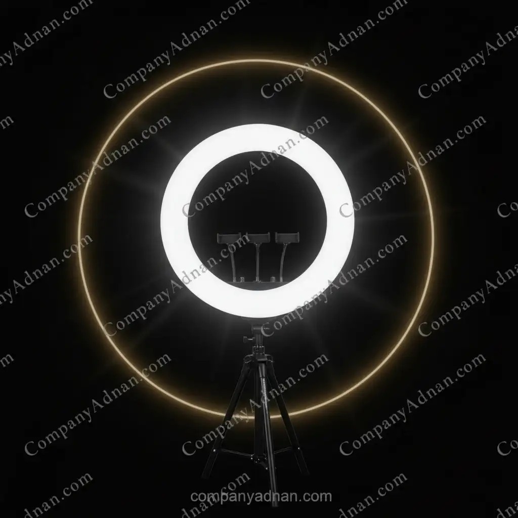 رینگ لایت مدل RL-21 (اصل) ا Ring light model RL-21 with tripod (original)
