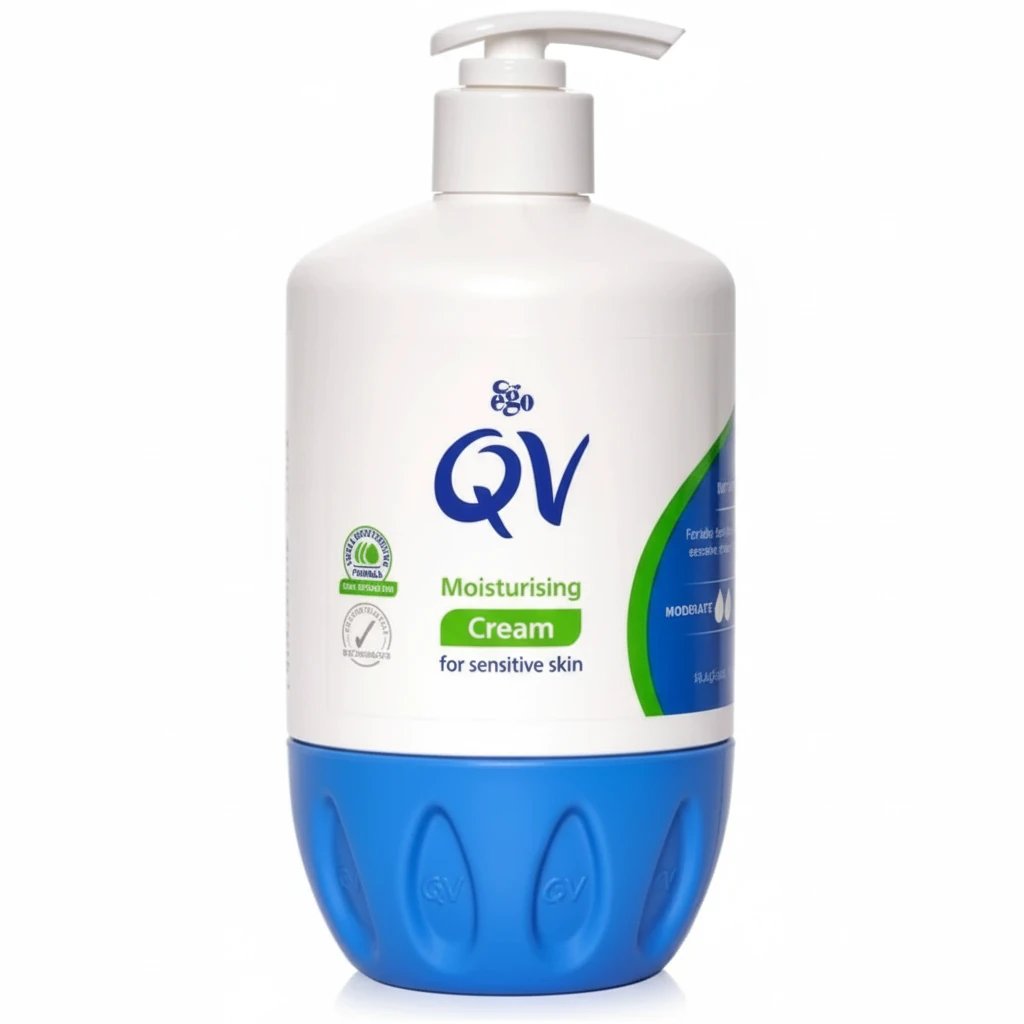 کرم مرطوب کننده و آبرسان کيو وی مدل QV Cream Repair
