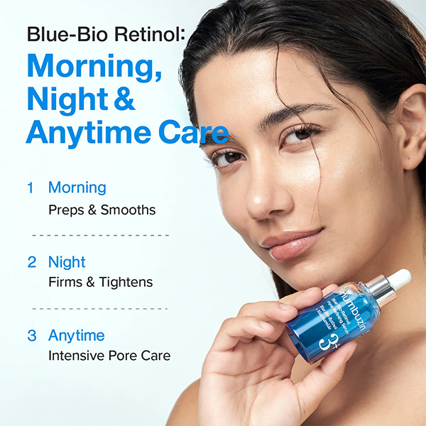 سرم بیو رتینول آبی و نیاسینامید نامبوزین Numbuzin Bio Retinol Pore Refining Serum 30Ml