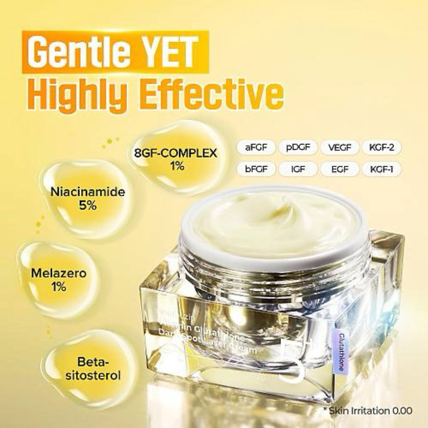 کرم ضد لک و روشن کننده گلوتاتیون نامبوزین Numbuzin Vitamin Glutathione Dark Spot Laser Cream 50Ml
