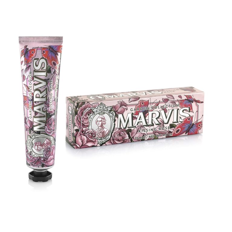 خمیر دندان مارویس MARVIS مدل KISSING ROSE حجم 75 میل