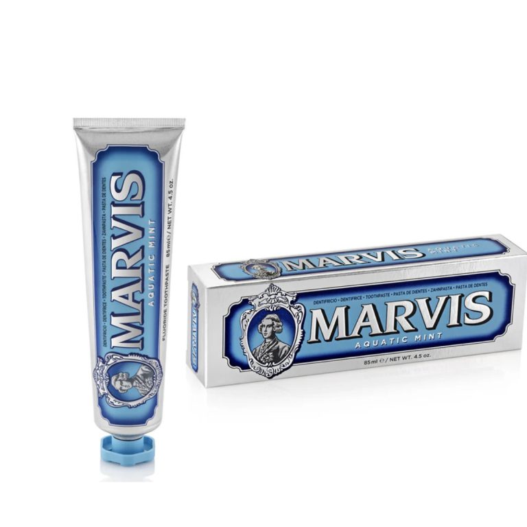 خمیر دندان مارویس مدل نعناع دریایی حجم 85میل MARVIS AQUATIC MINT