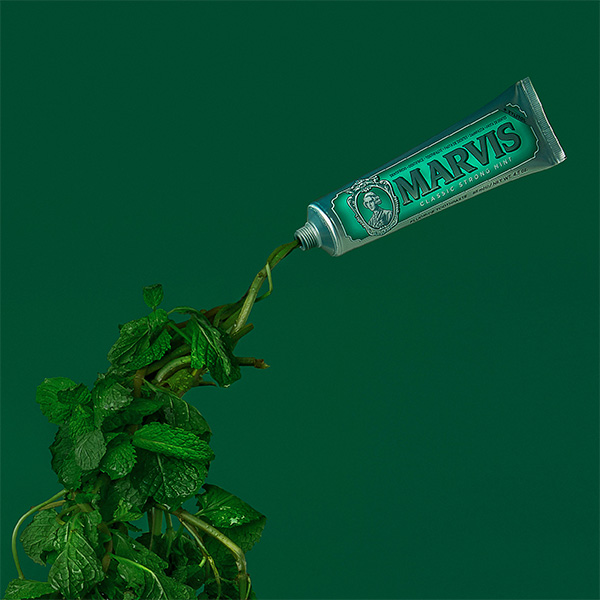 خمیر دندان نعنا کلاسیک مارویس Marvis Classic Strong Mint 85Ml