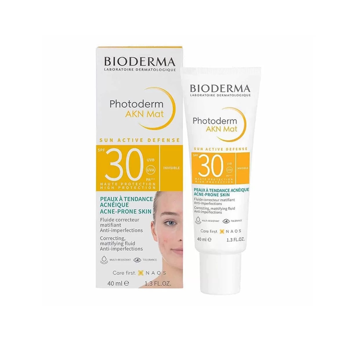 کرم ضد آفتاب بایودرما فتودرم ضد جوش آکنه مت Bioderma
