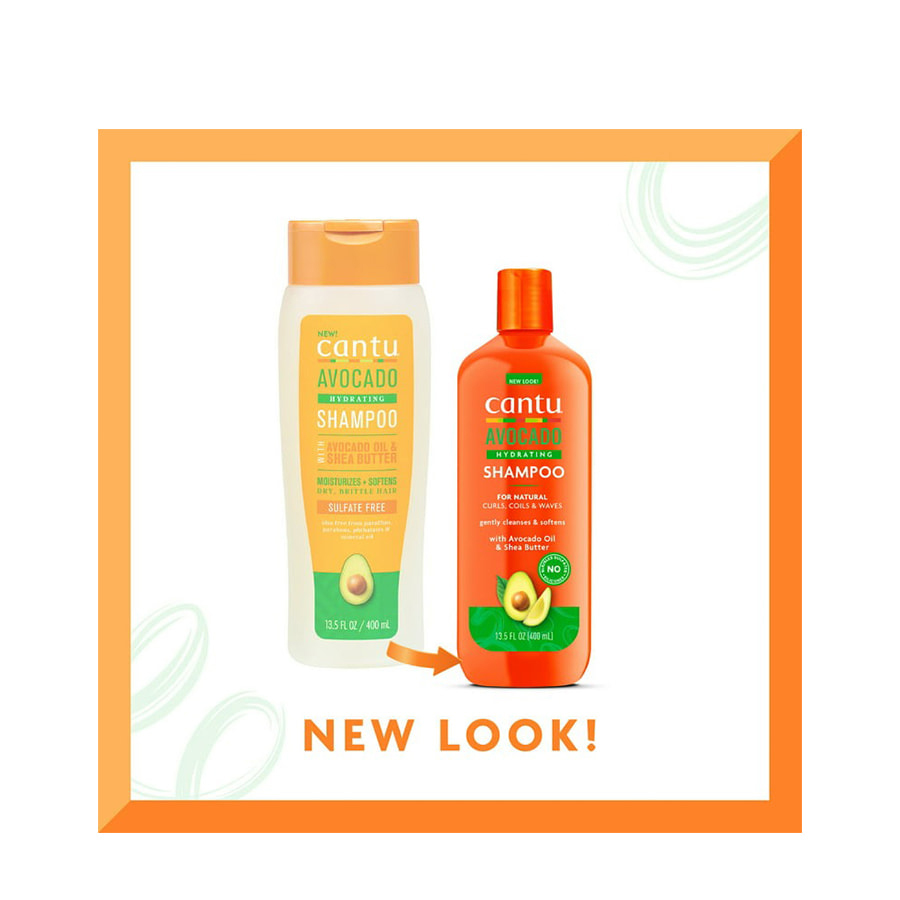 شامپو آبرسان کنتو آووکادو حجم 400 میلی لیتر Cantu Avocado Hydrating Shampoo
