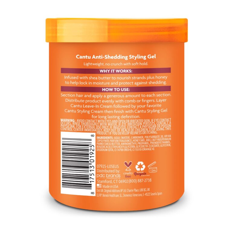 ژل عسل ضدریزش کنتو Cantu Anti-Shedding Styling Gel With Honey حجم 524 گرم