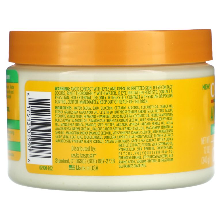 کرم موی فر کننده کنتو آووکادو Cantu Avocado Curling Cream حجم 340 گرم