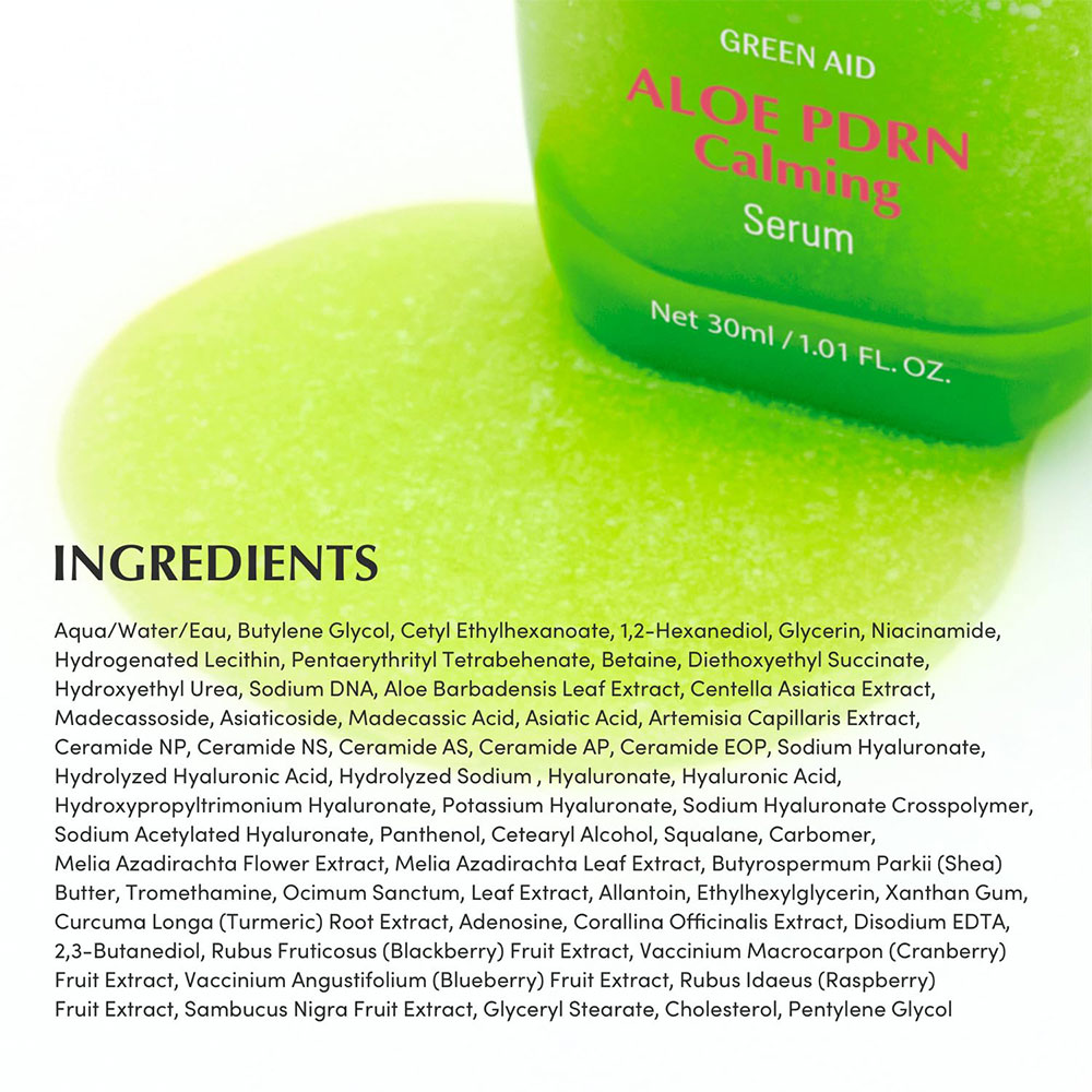 سرم آلوئه ورا و PDRN ترمیم و احیا اکوال بری EQQUALBERRY Aloe PDRN Calming Serum