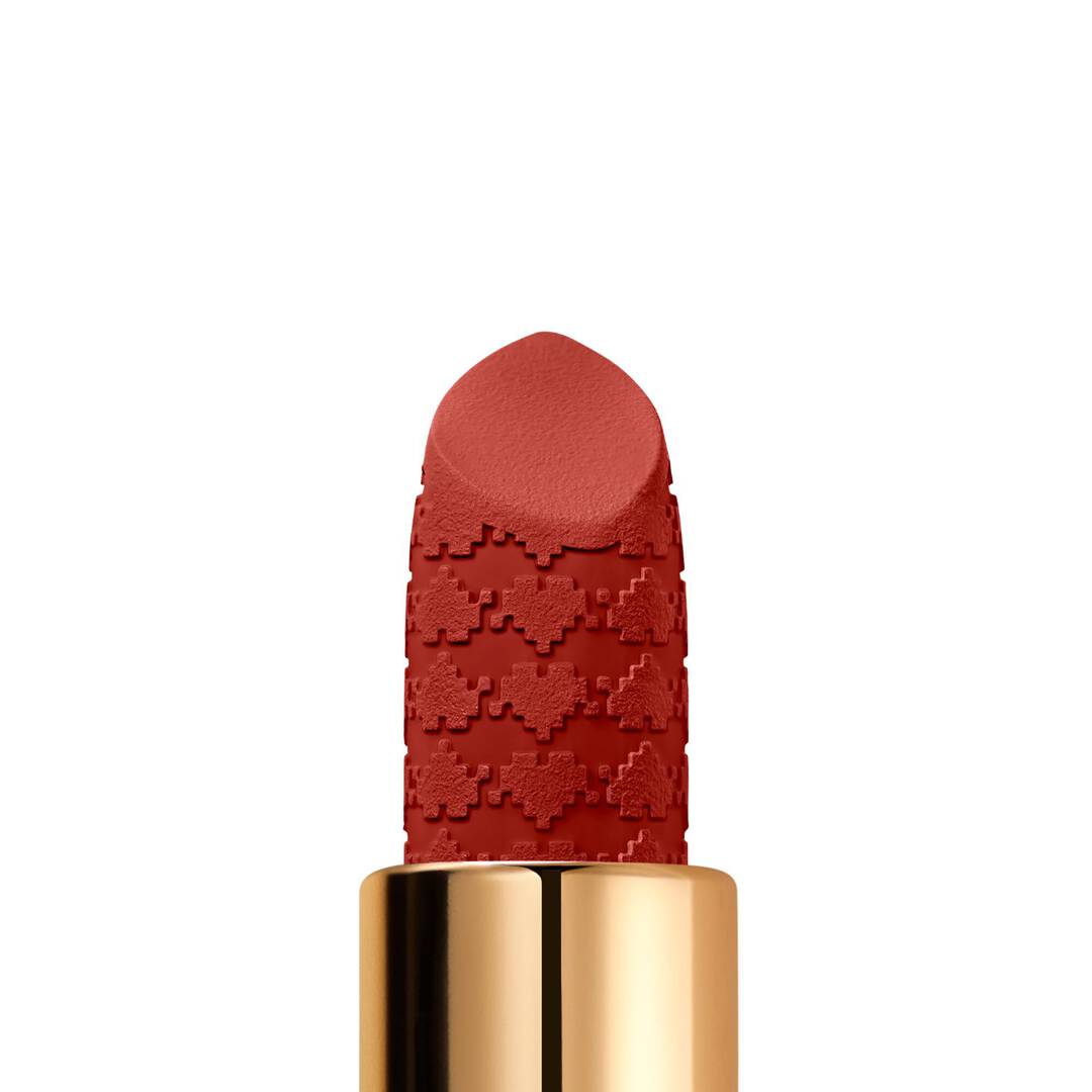 رژ لب جامد مات لانکوم مدل LABSOLU ROUGE 196