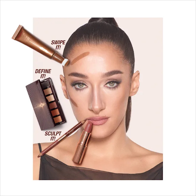 پالت سایه 6 تایی شارلوت تیلبری مدل THE SUPER NUDES