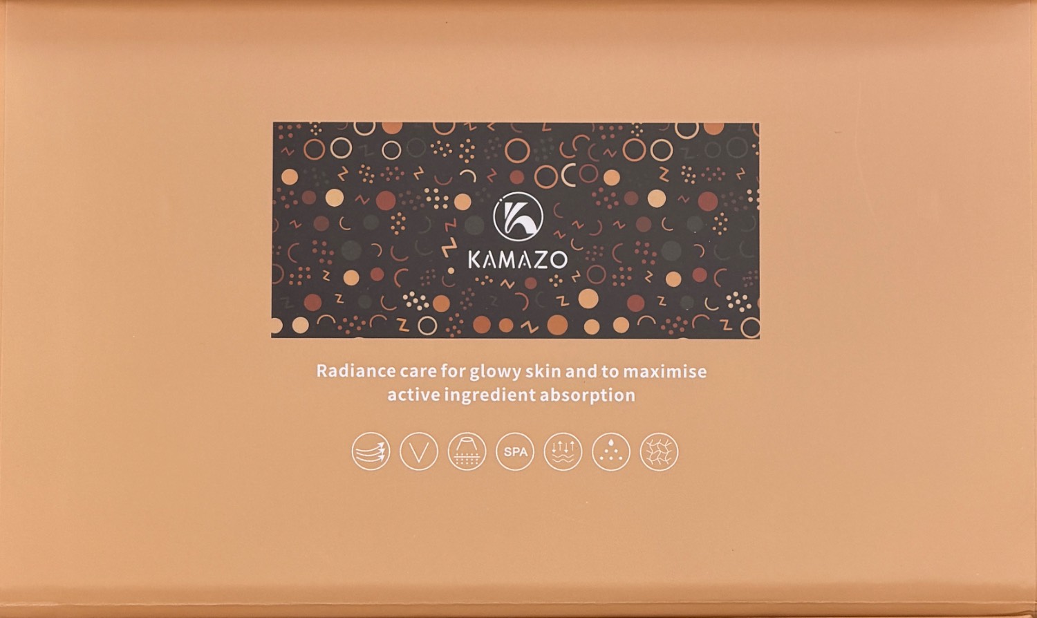 KaMAZO skin rejuvenation device with LED and microcurrent