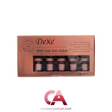 ویال ضد ریزش مو و تقویت رشد مو Dexe
