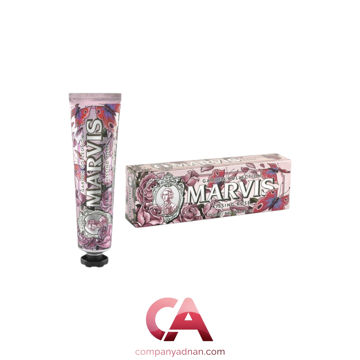 خمیر دندان مارویس MARVIS مدل KISSING ROSE حجم 75 میل